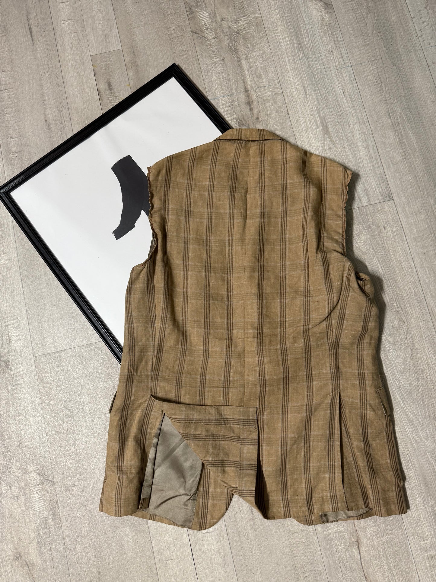 Gilet vintage upcycling ‘TIÈ’ 🤘🏻