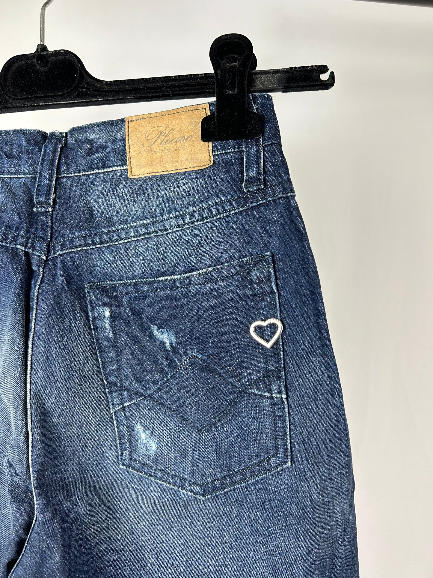 Jeans skinny Please vita alta tg.XS
