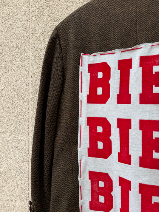 Blazer spigato ‘Bien’ handmade