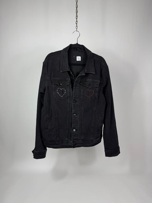 Giacca denim red heart tg.XL