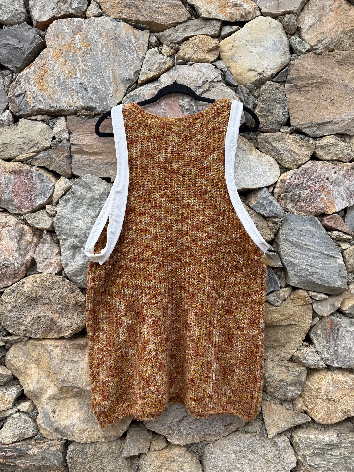 Smanicato mélange handmade