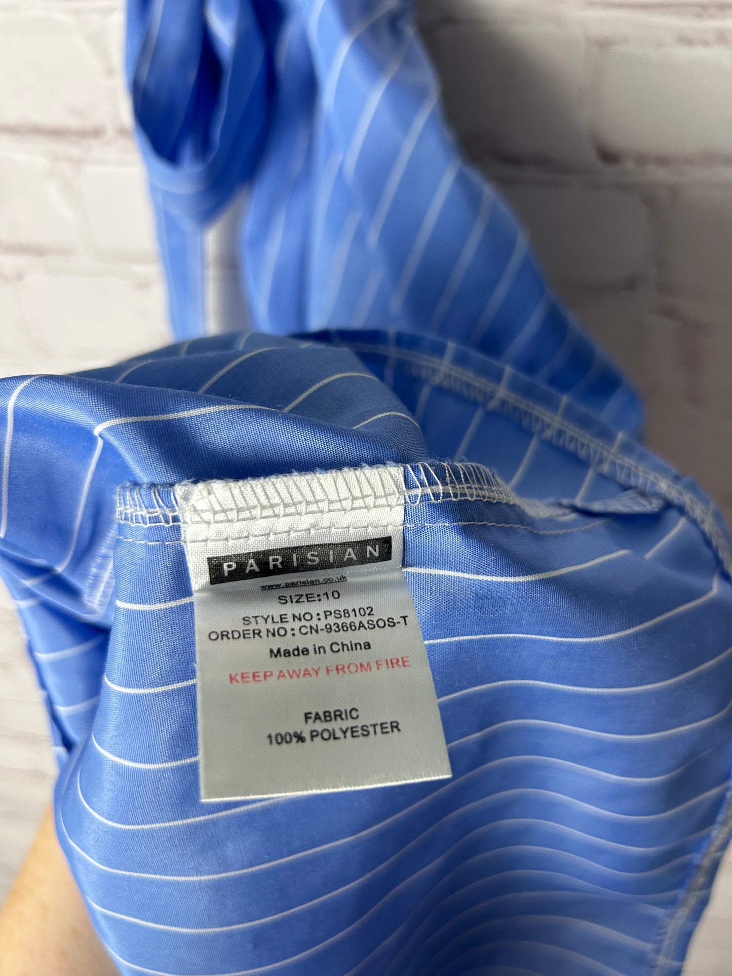 Tuta playsuit gessata tg.M