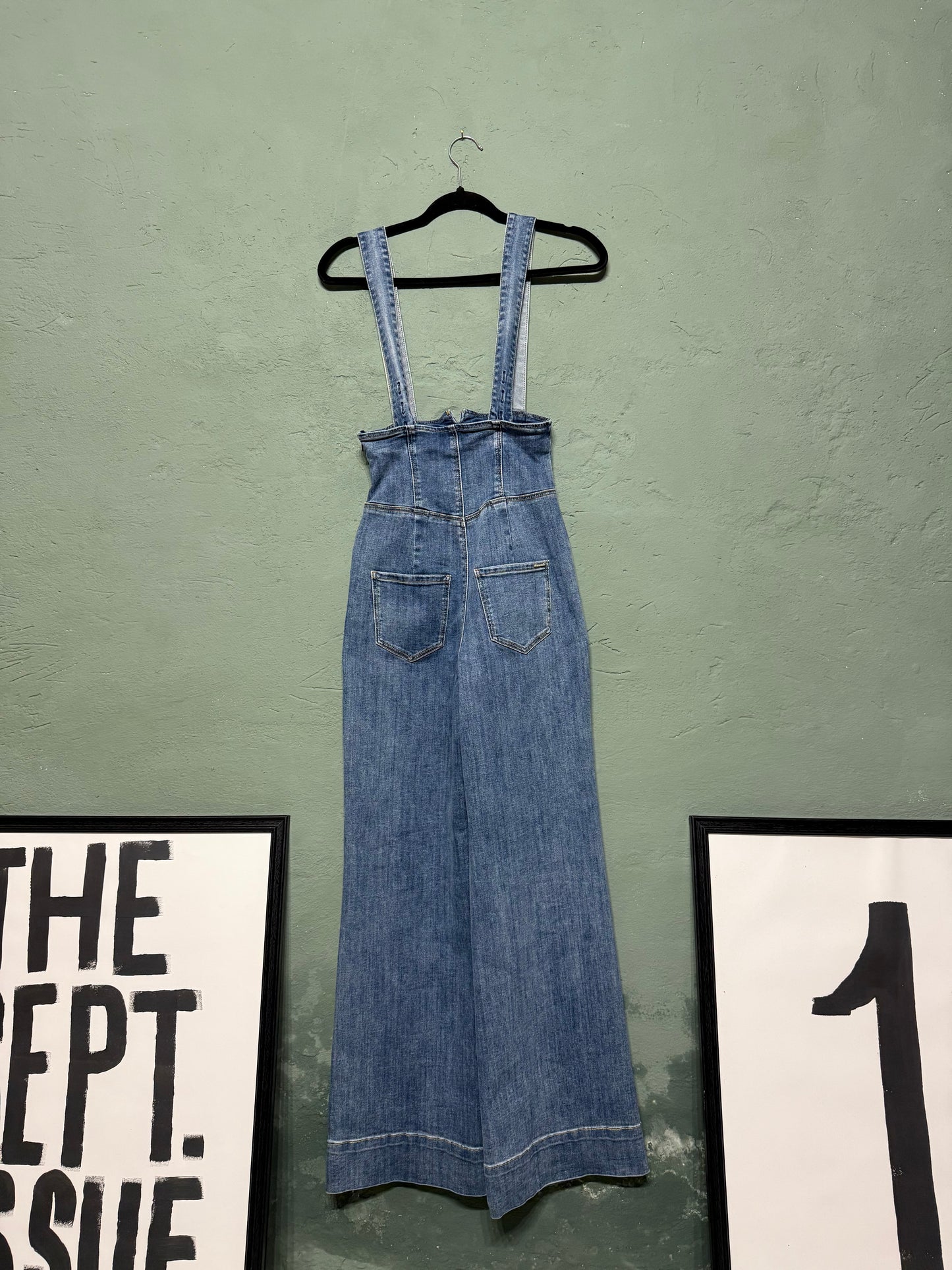 Salopette denim