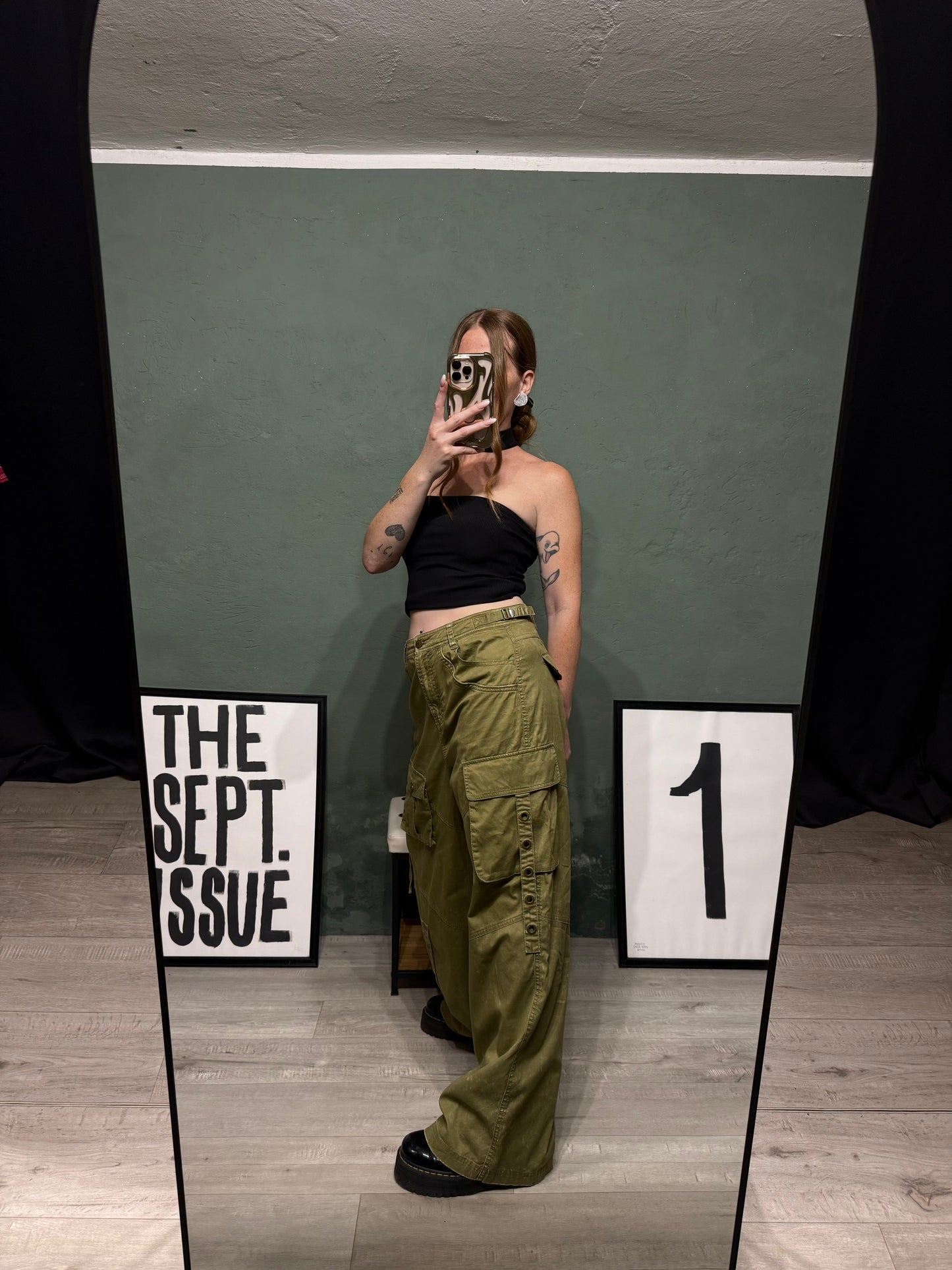 Pantalone baggy cargo ONLY