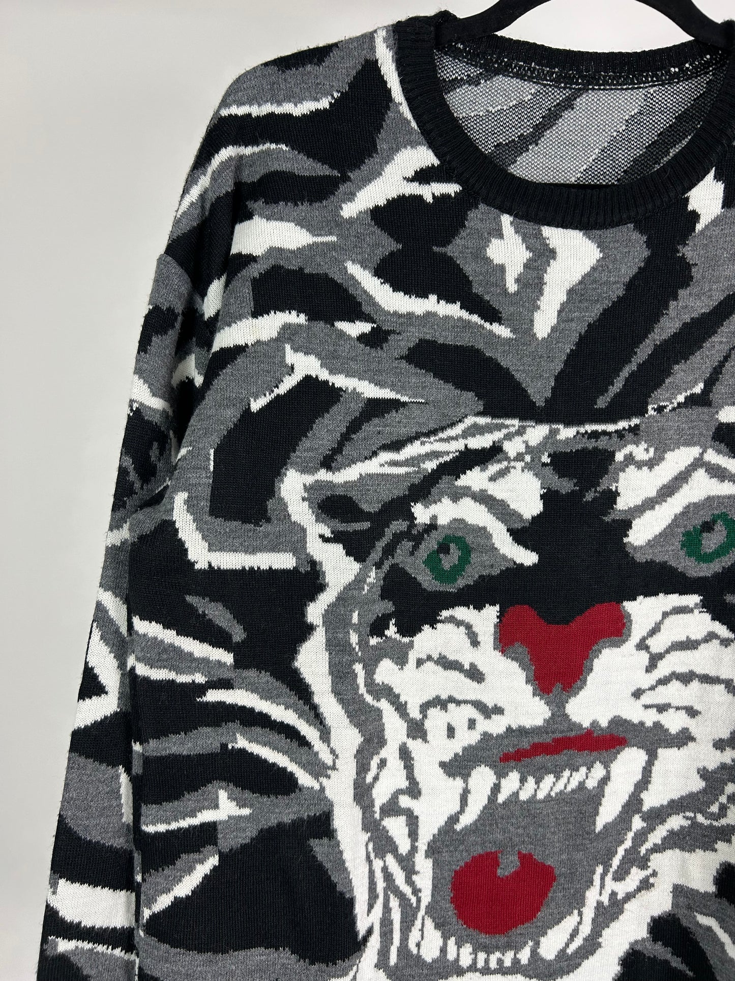Maglione animalier Tiger tg.L
