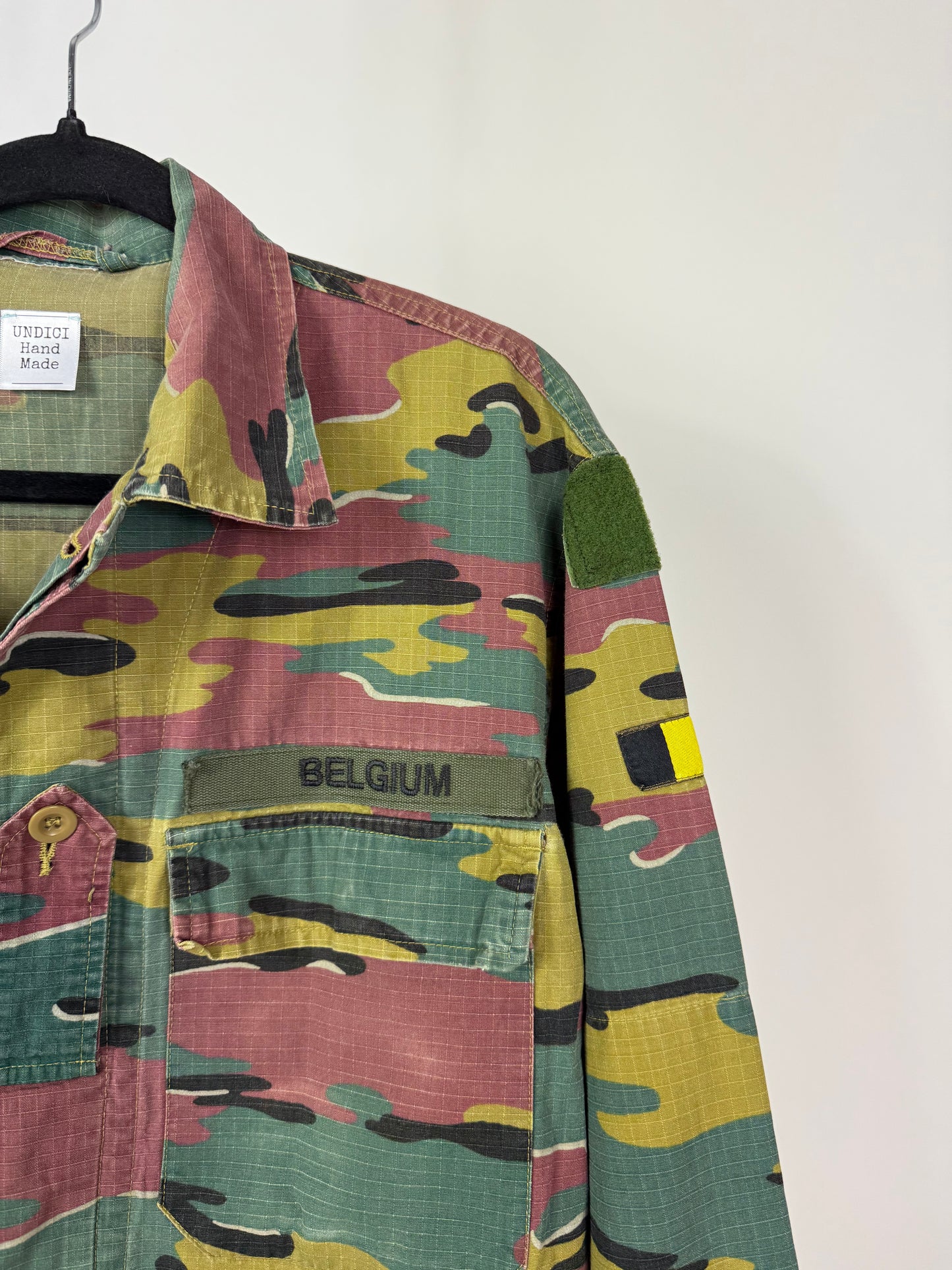 Giacca militare scritta tg.M/L