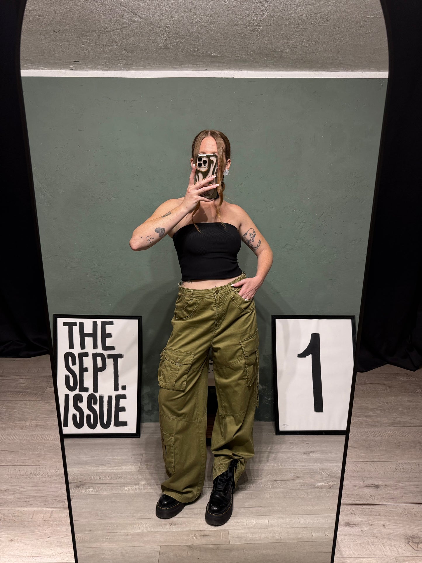 Pantalone baggy cargo ONLY