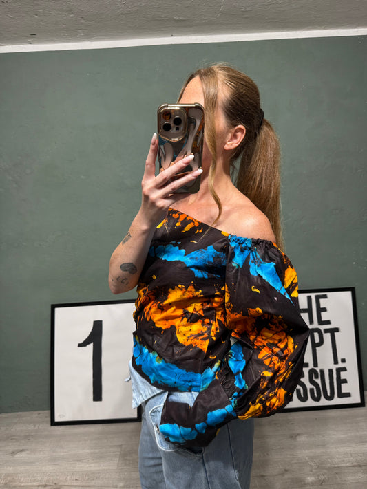 Top monospalla fantasia tg.M