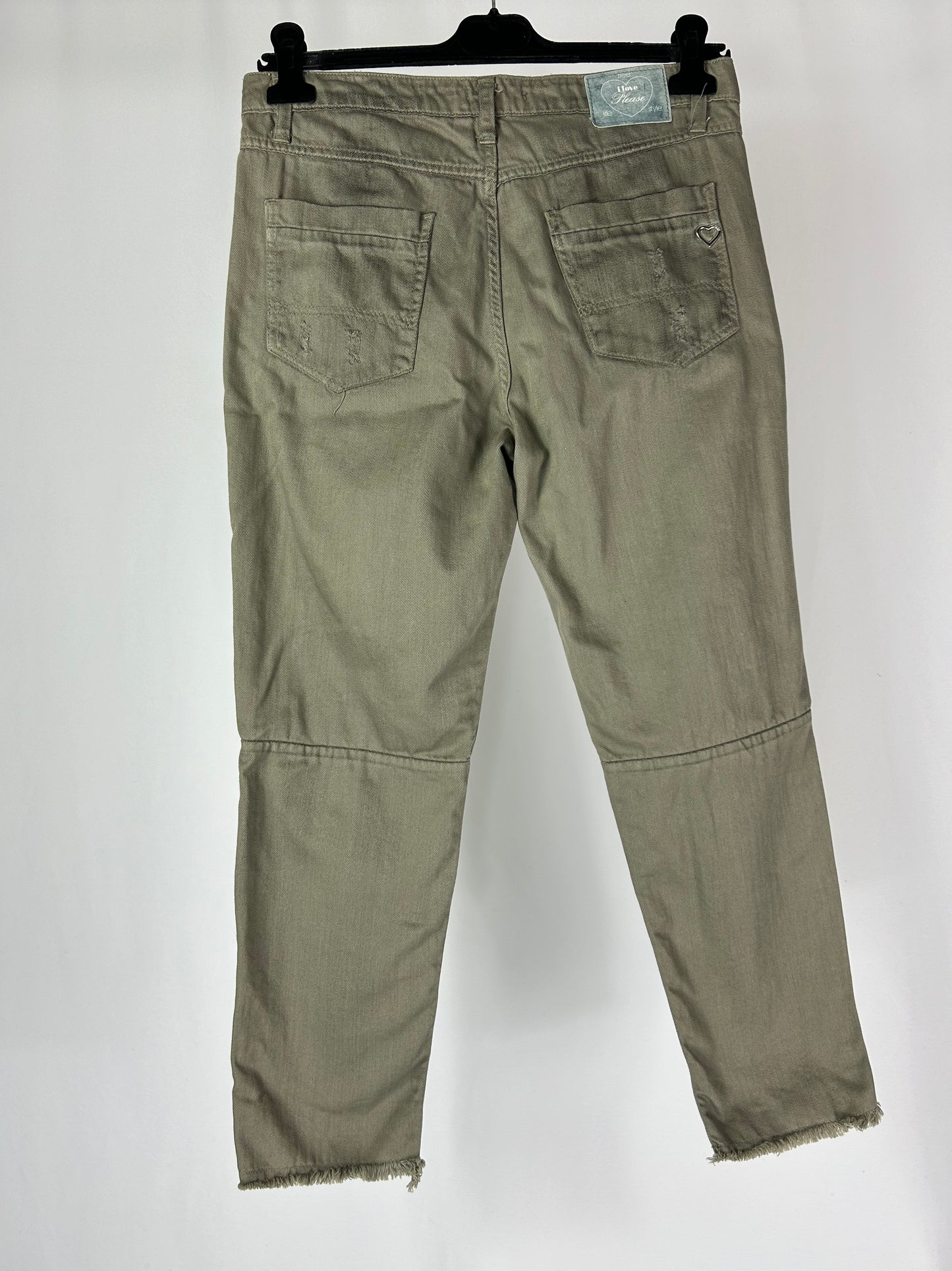 Jeans verde salvia Please tg.L