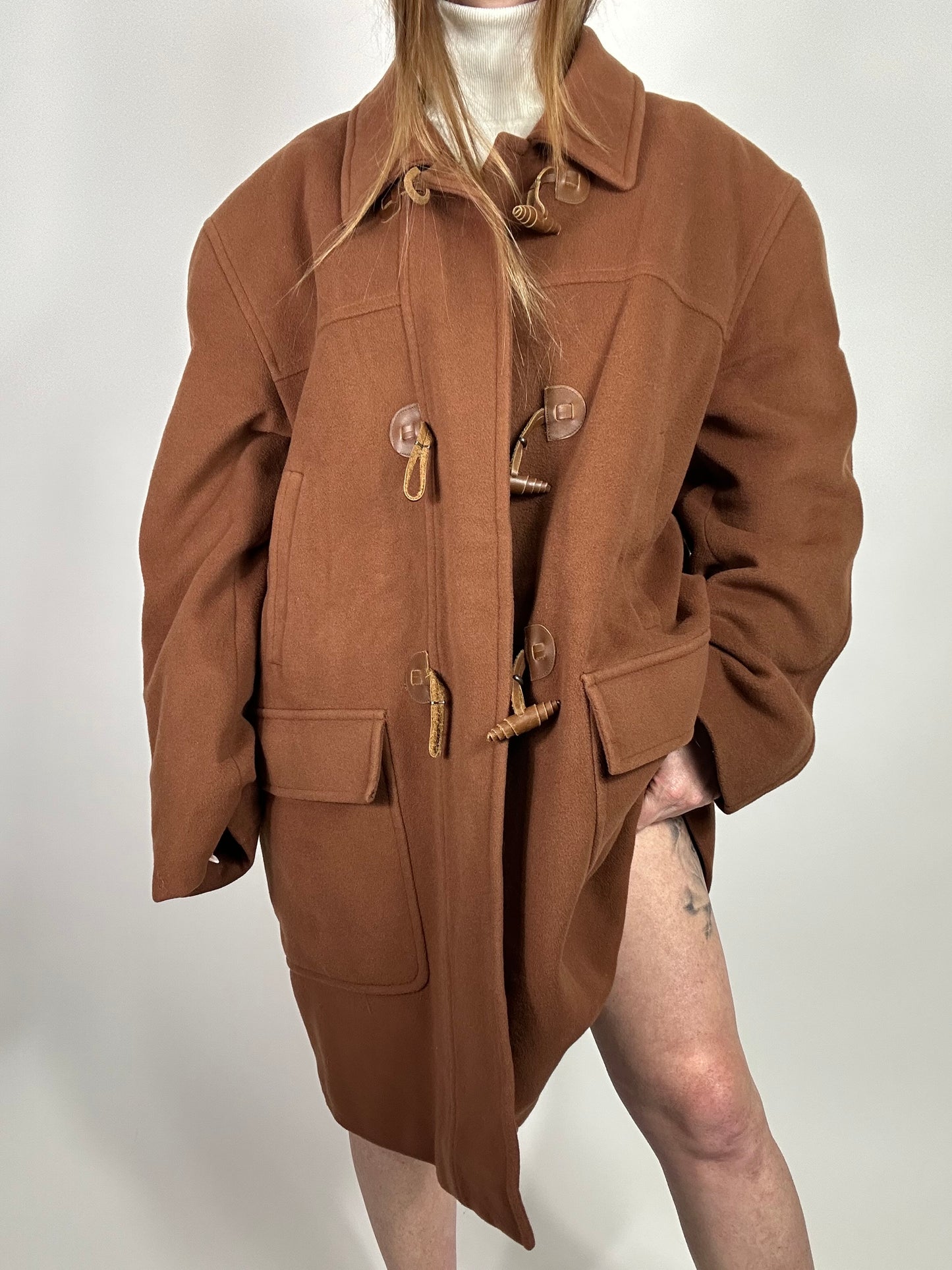 Cappotto Montgomery cammello tg.L