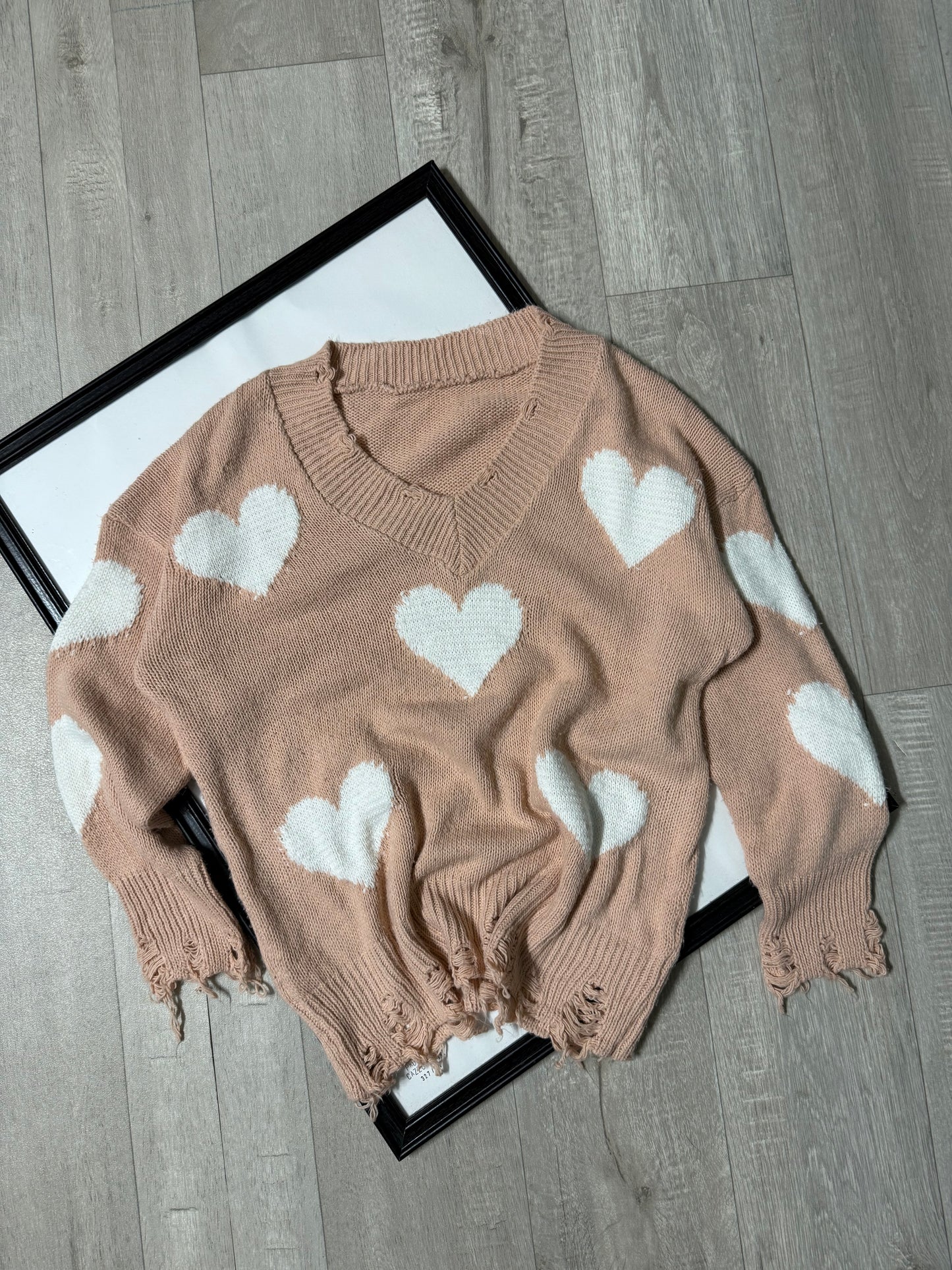 Maglioncino cuori