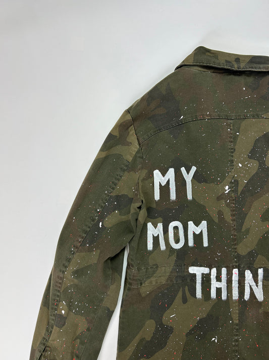 Military jacket ‘My Mom thinks I’m cool’ tg.M