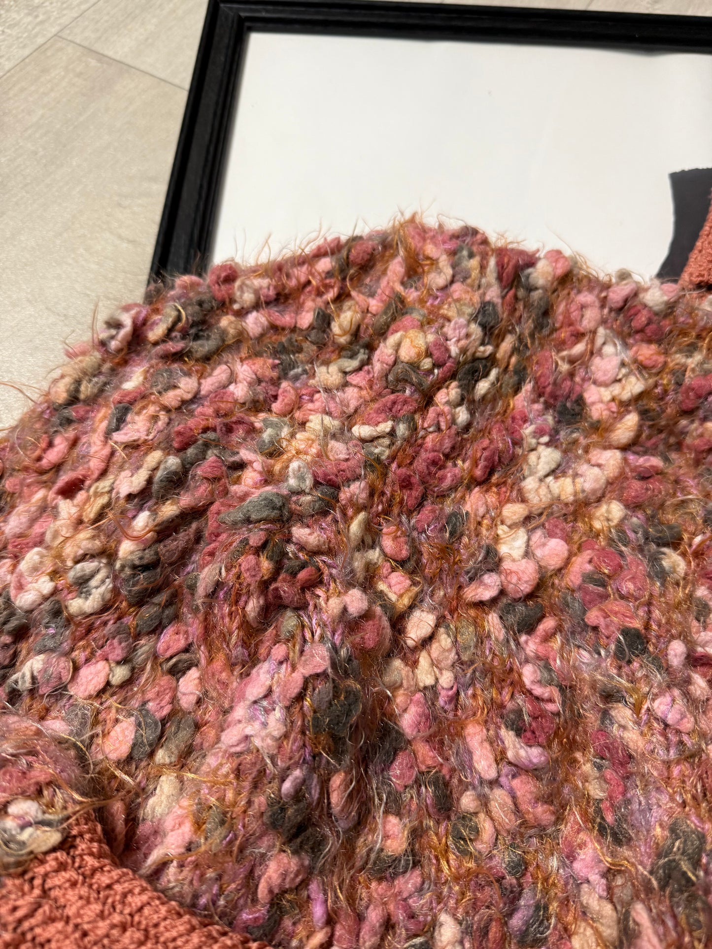 Maglione dolcevita peluche