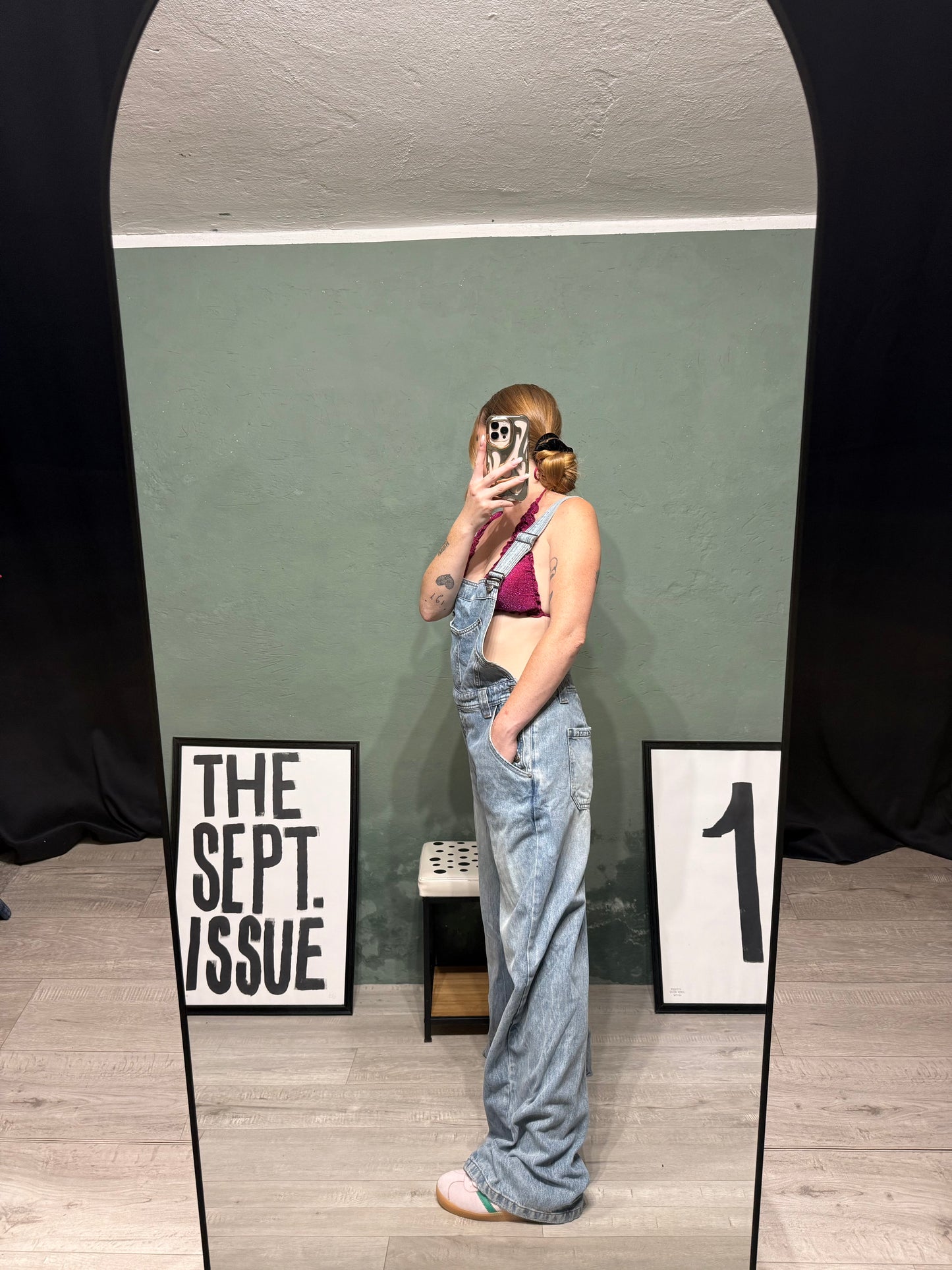 Salopette denim ONLY
