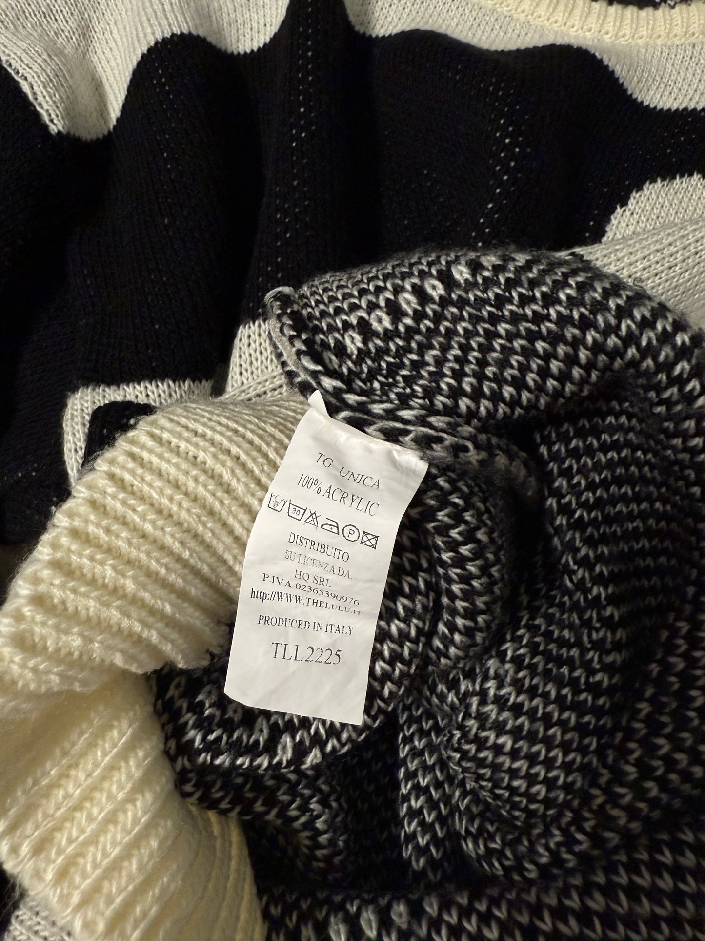Pull girocollo righe cuore The Lulù