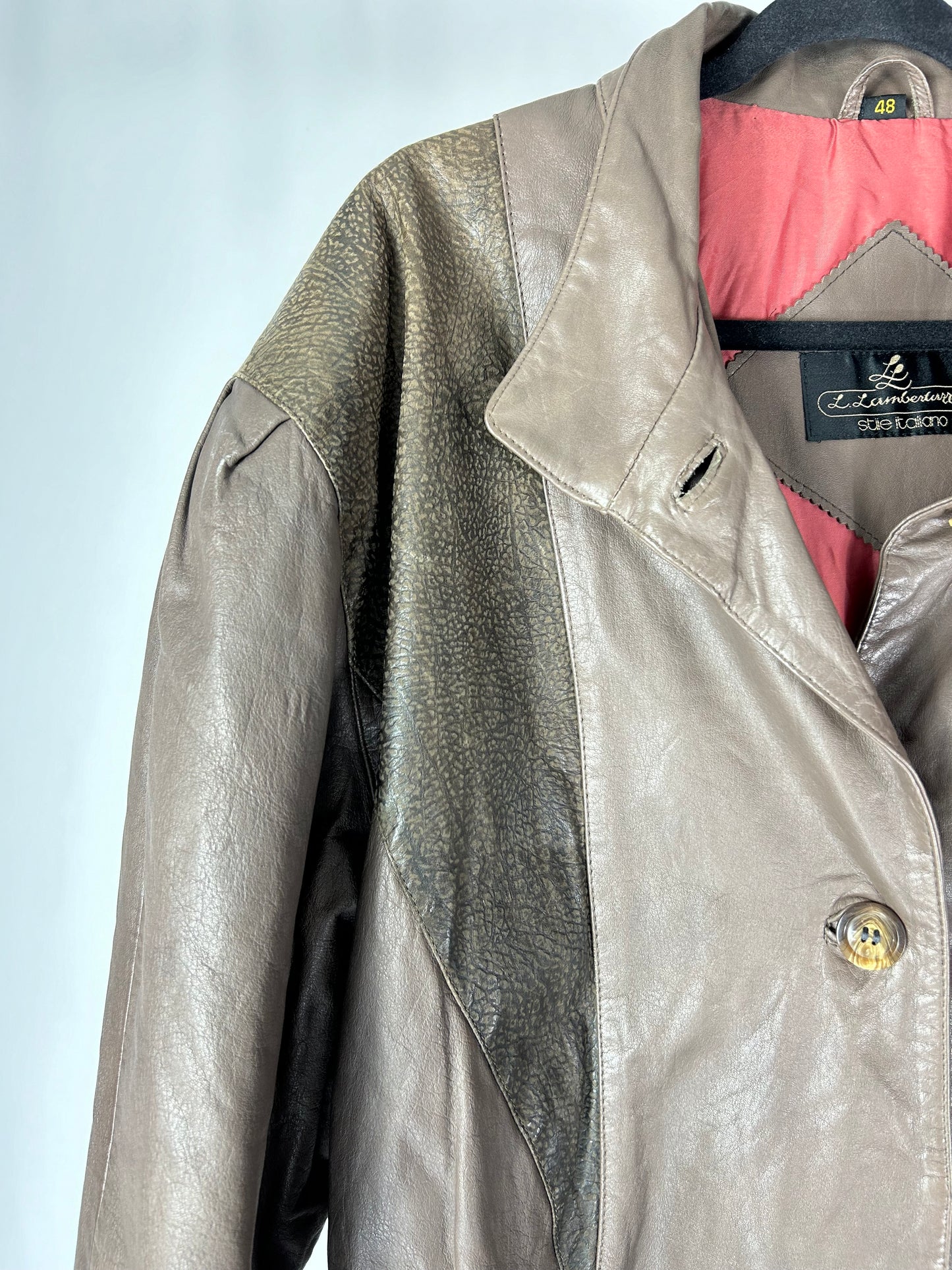 Giacca in pelle tg.L