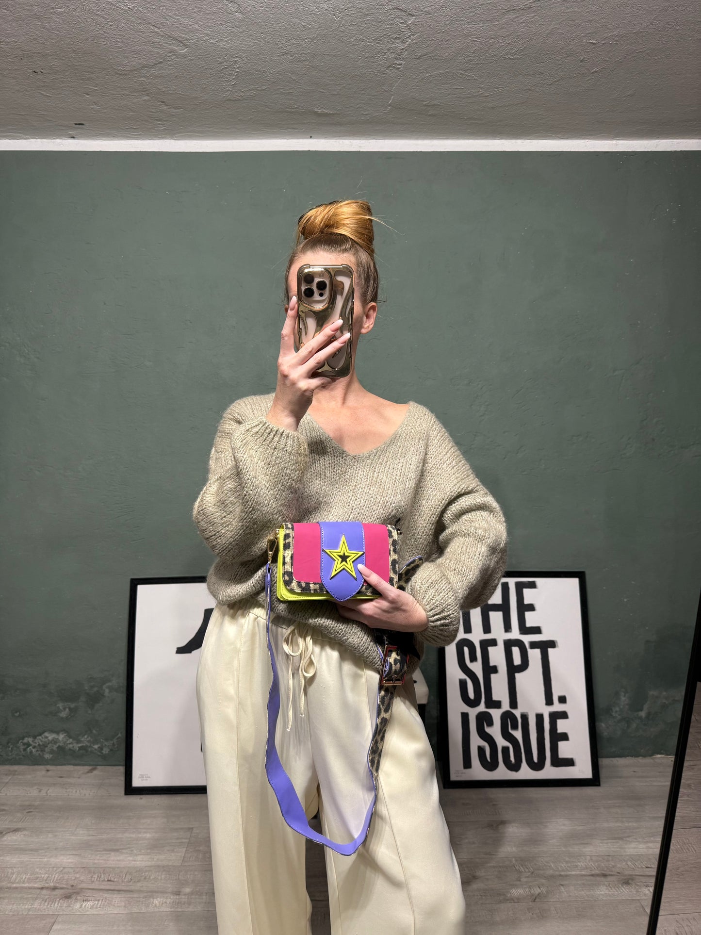 Pochette multicolor Shop Art