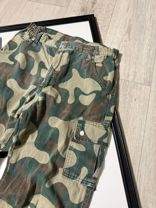 Jeans cargo camouflage