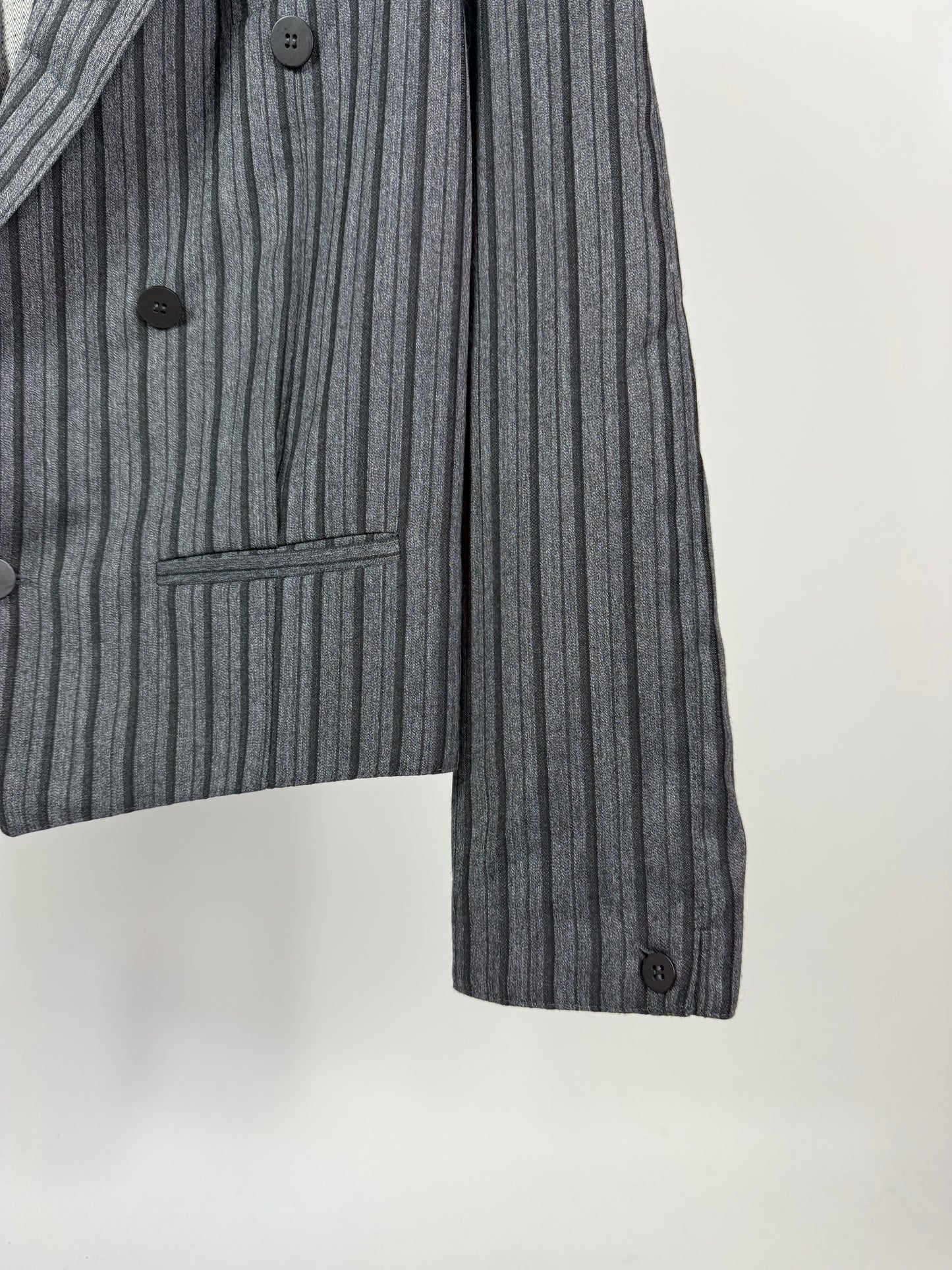 Blazer vintage gessato tg. L