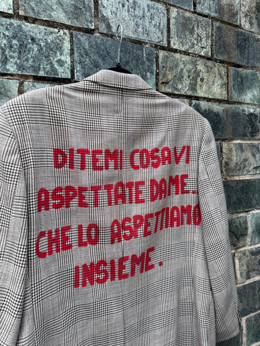 Blazer principe di Galles ‘Ditemi’