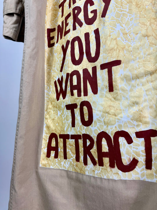 Trench ‘Be the energy you want to attract’ tg.XL