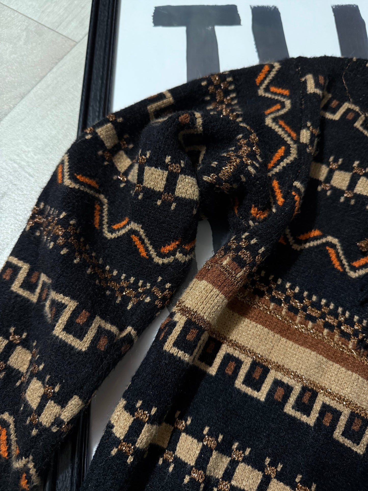 Cardigan fantasia lurex