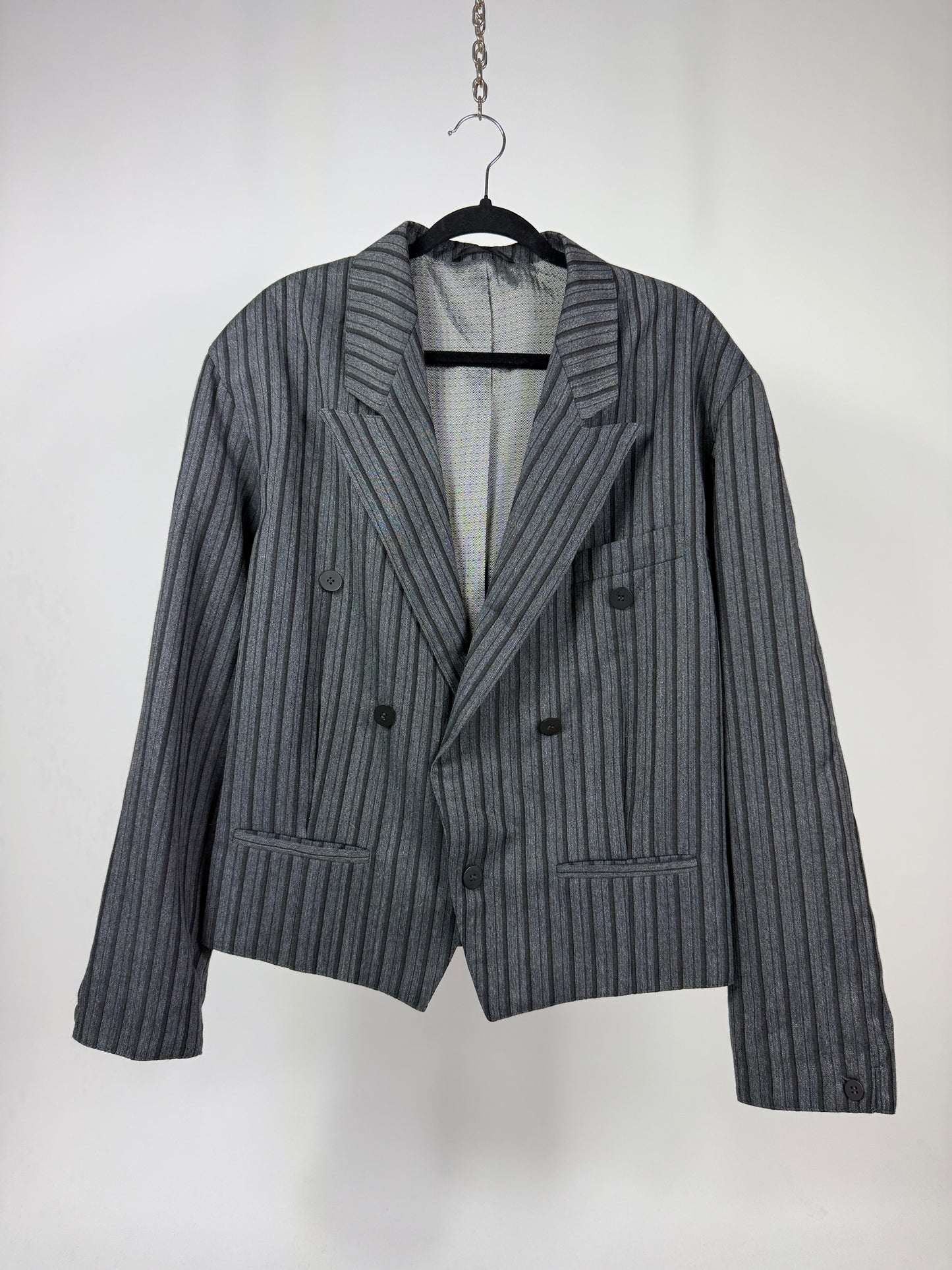 Blazer vintage gessato tg. L