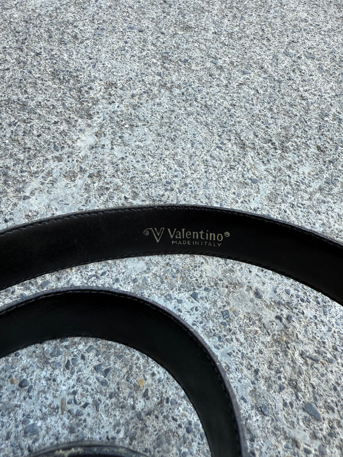 Cintura in pelle vintage Valentino