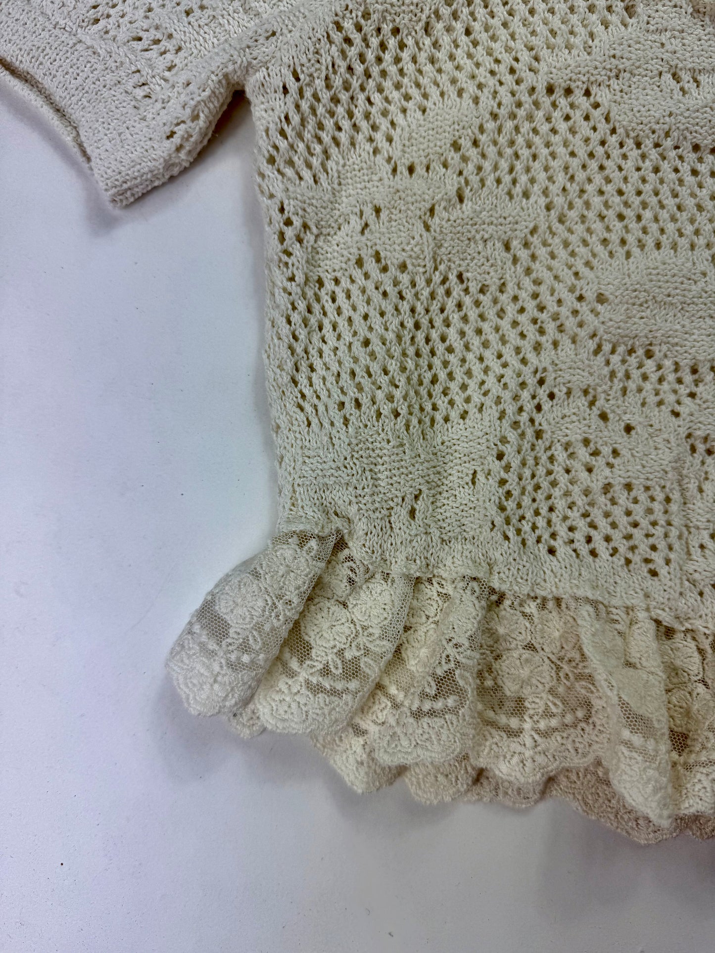 T-shirt uncinetto Zara tg.S