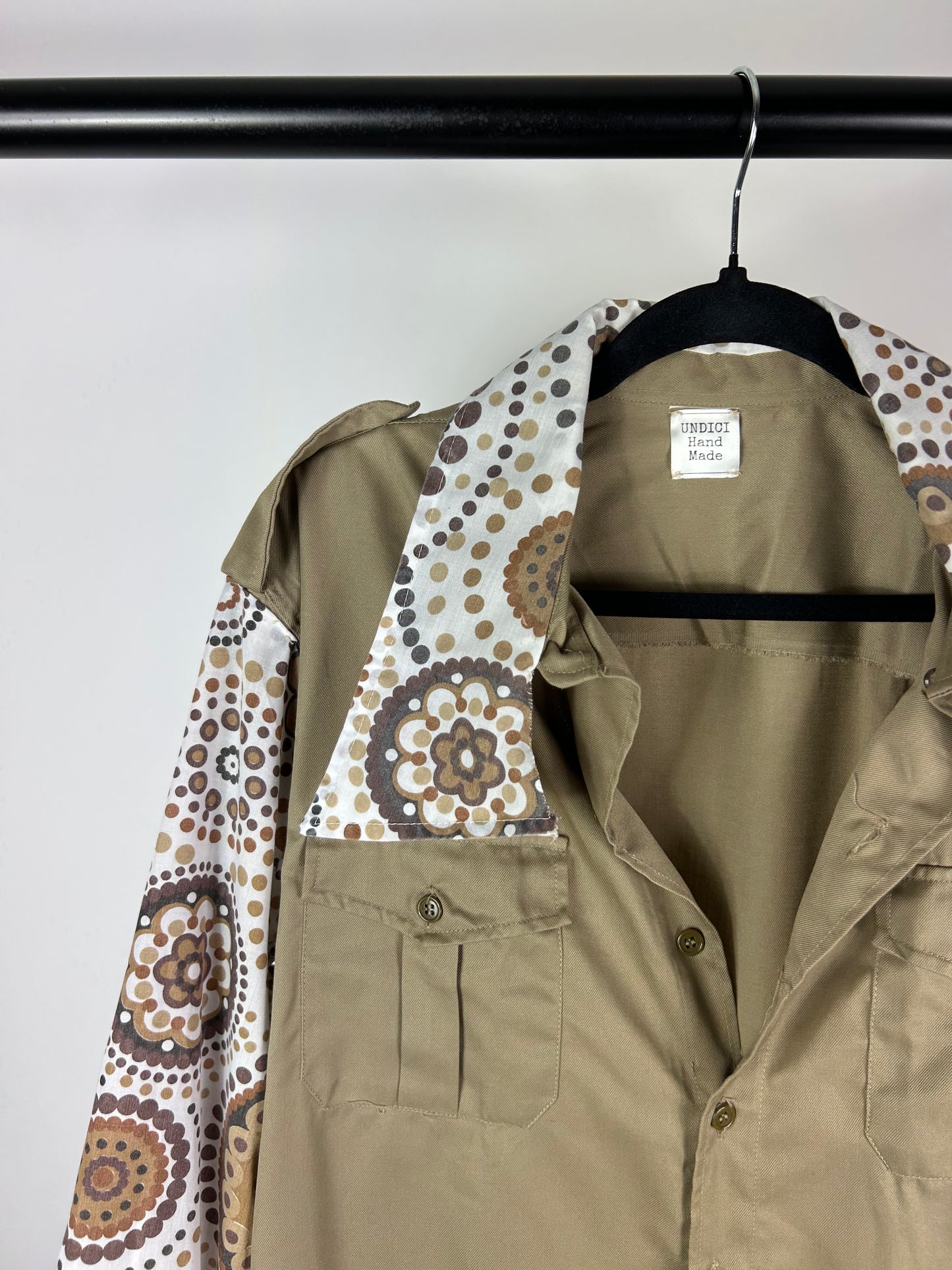 Giacca camicia handmade ‘80s tg.L