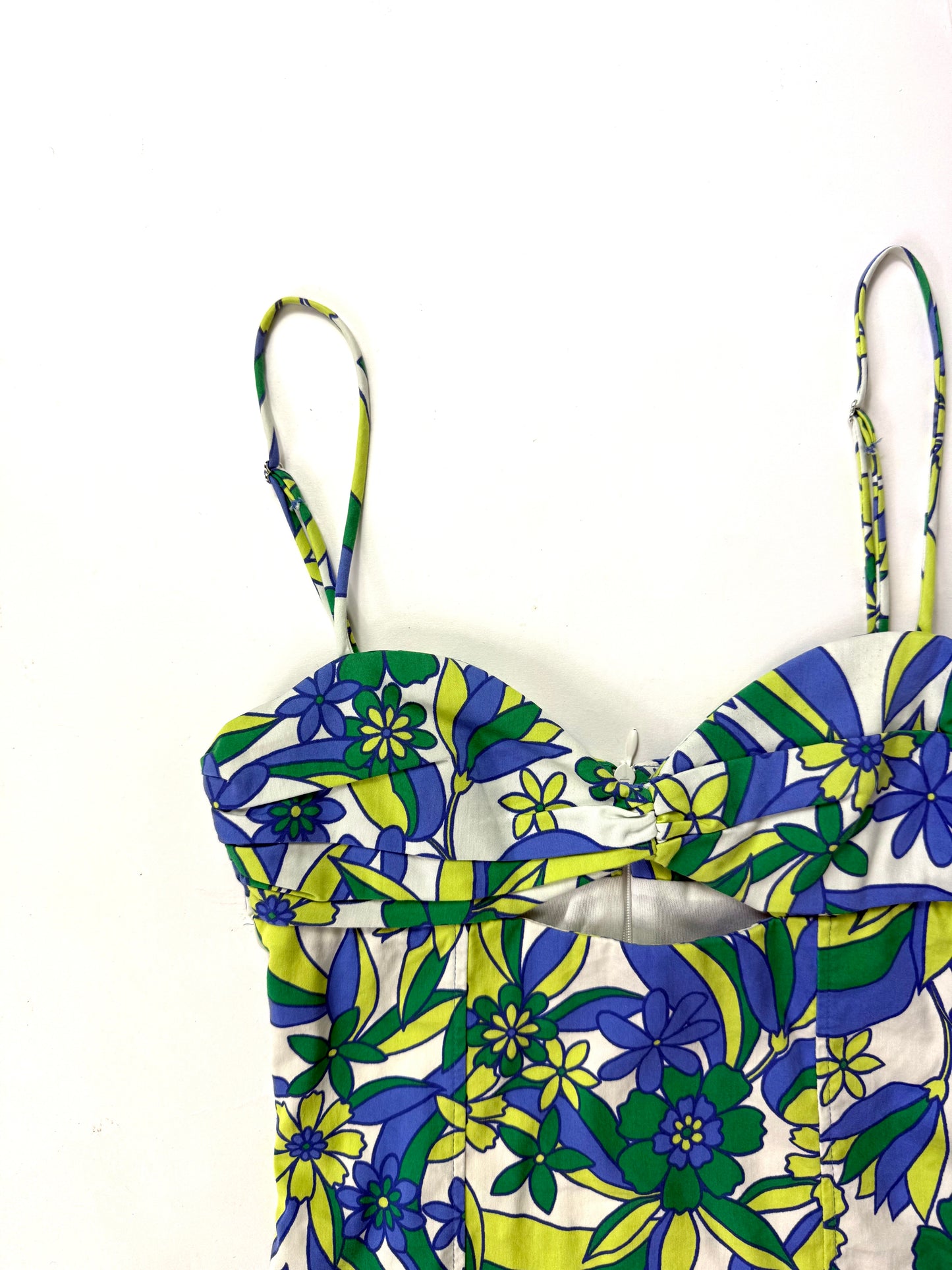 Abito fiorato cut out Zara