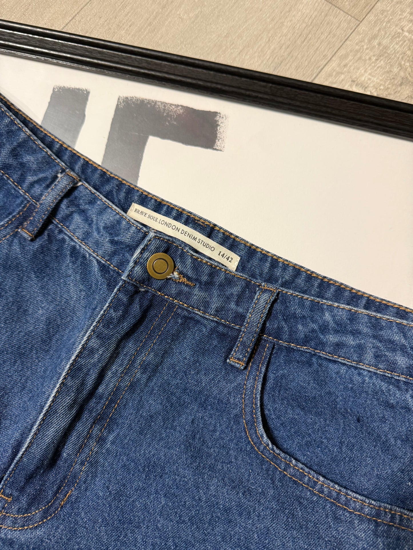 Jeans over cropped