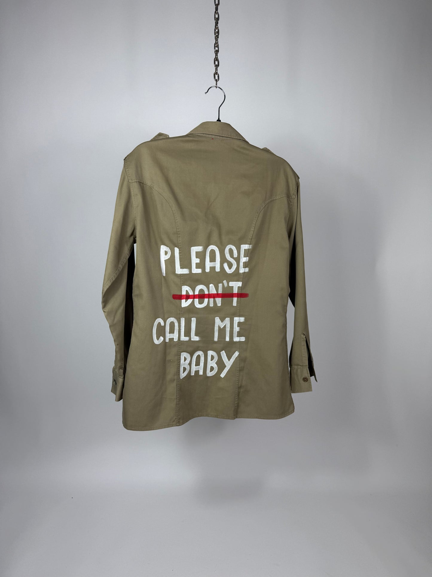 Camicia ‘ Please call me baby’ tg.M