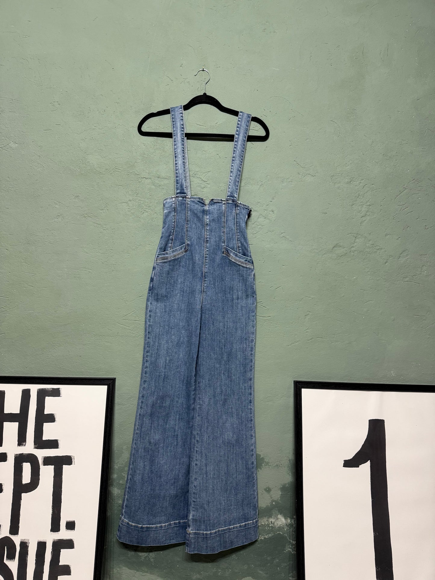 Salopette denim