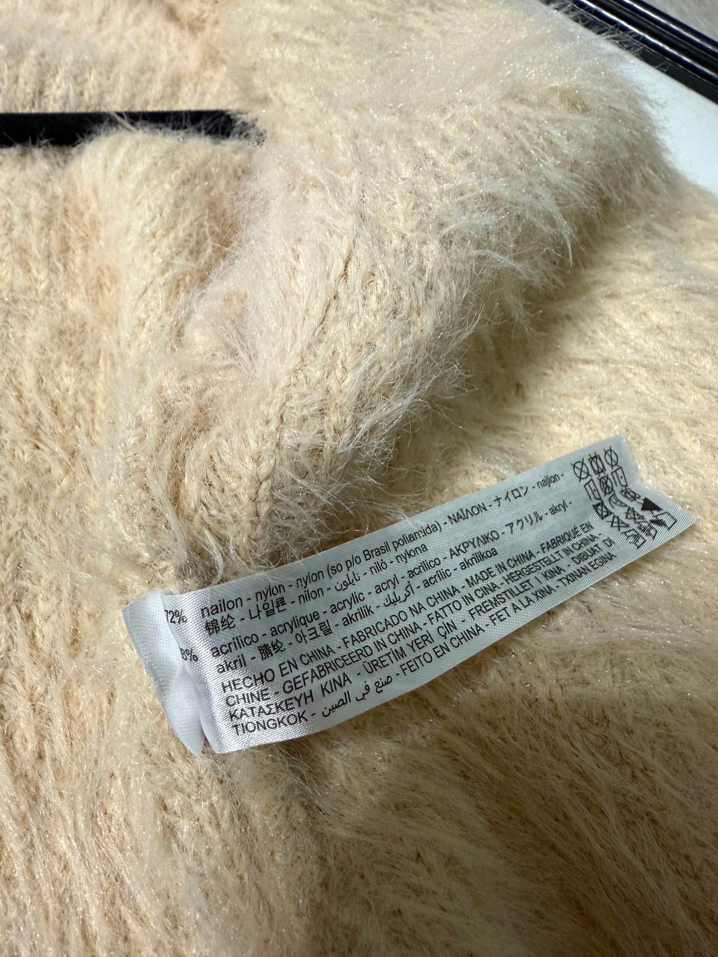 Cardigan peluche Zara