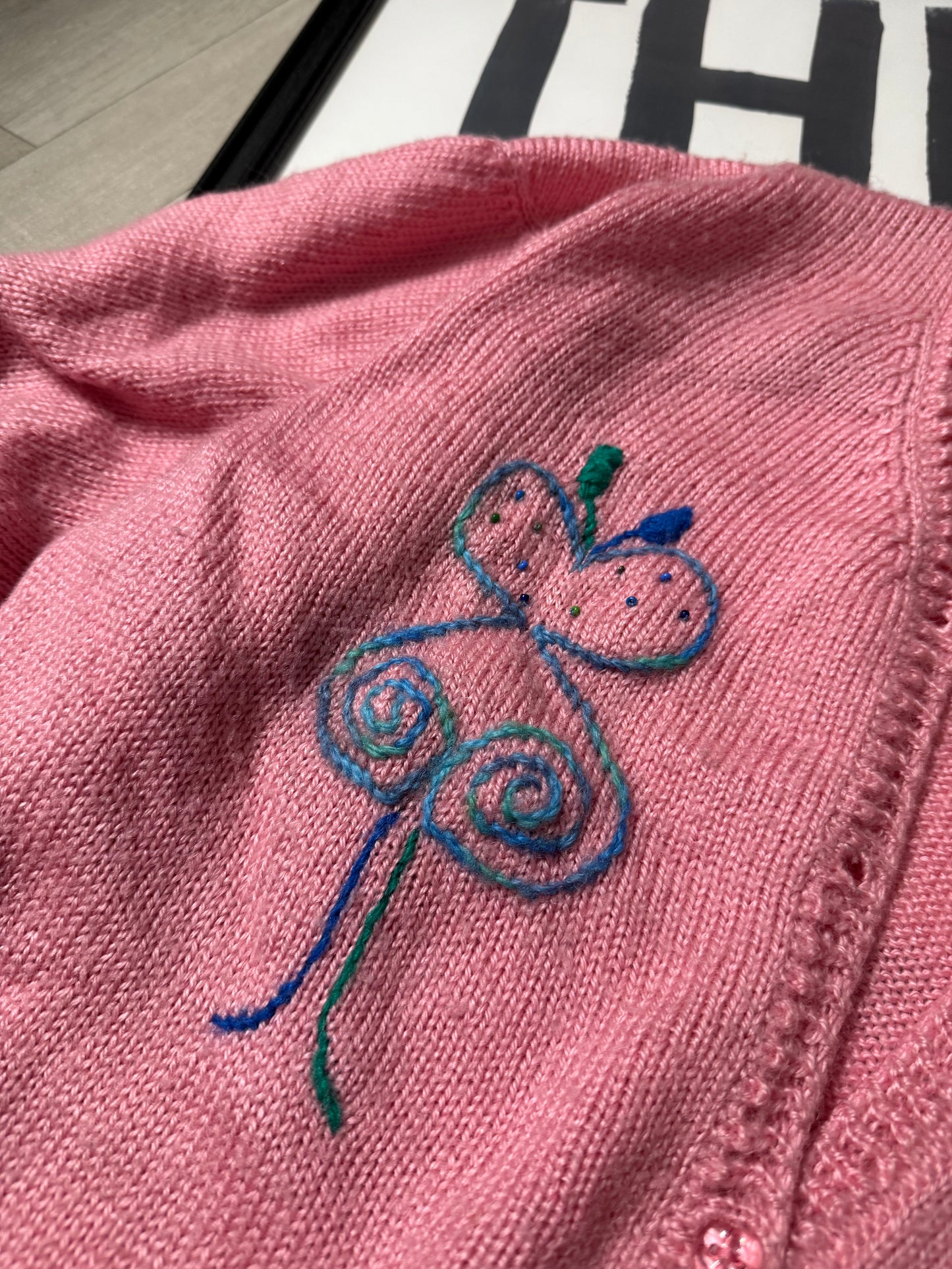 Cardigan lana vintage