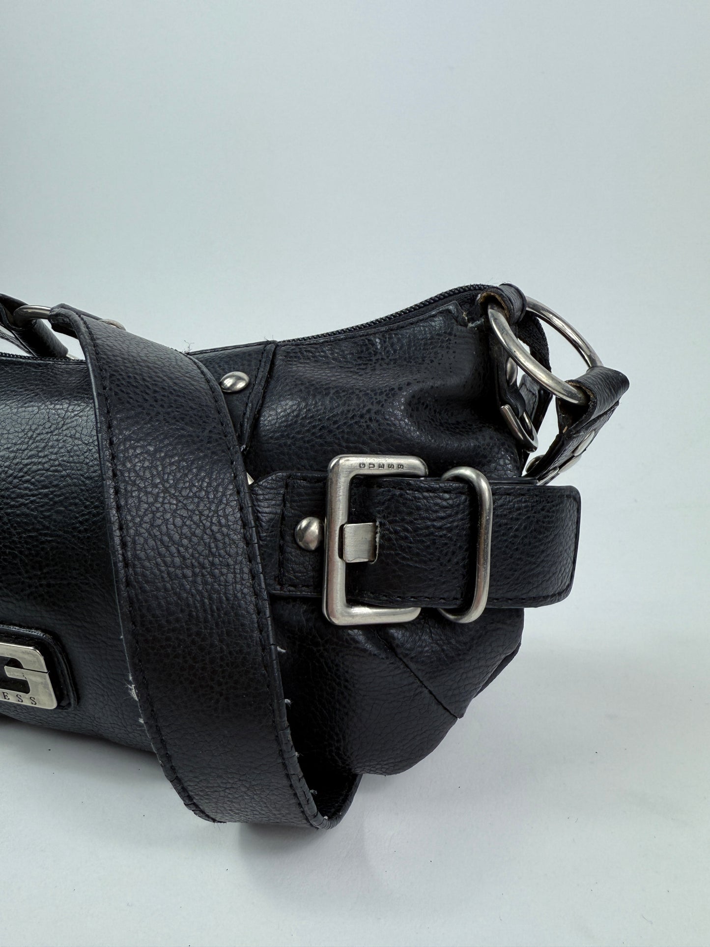 Borsa a spalla in pelle Guess