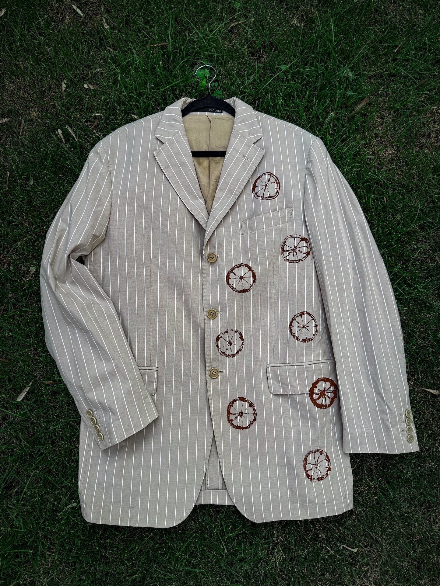 Blazer ‘Lemonade’ handmade