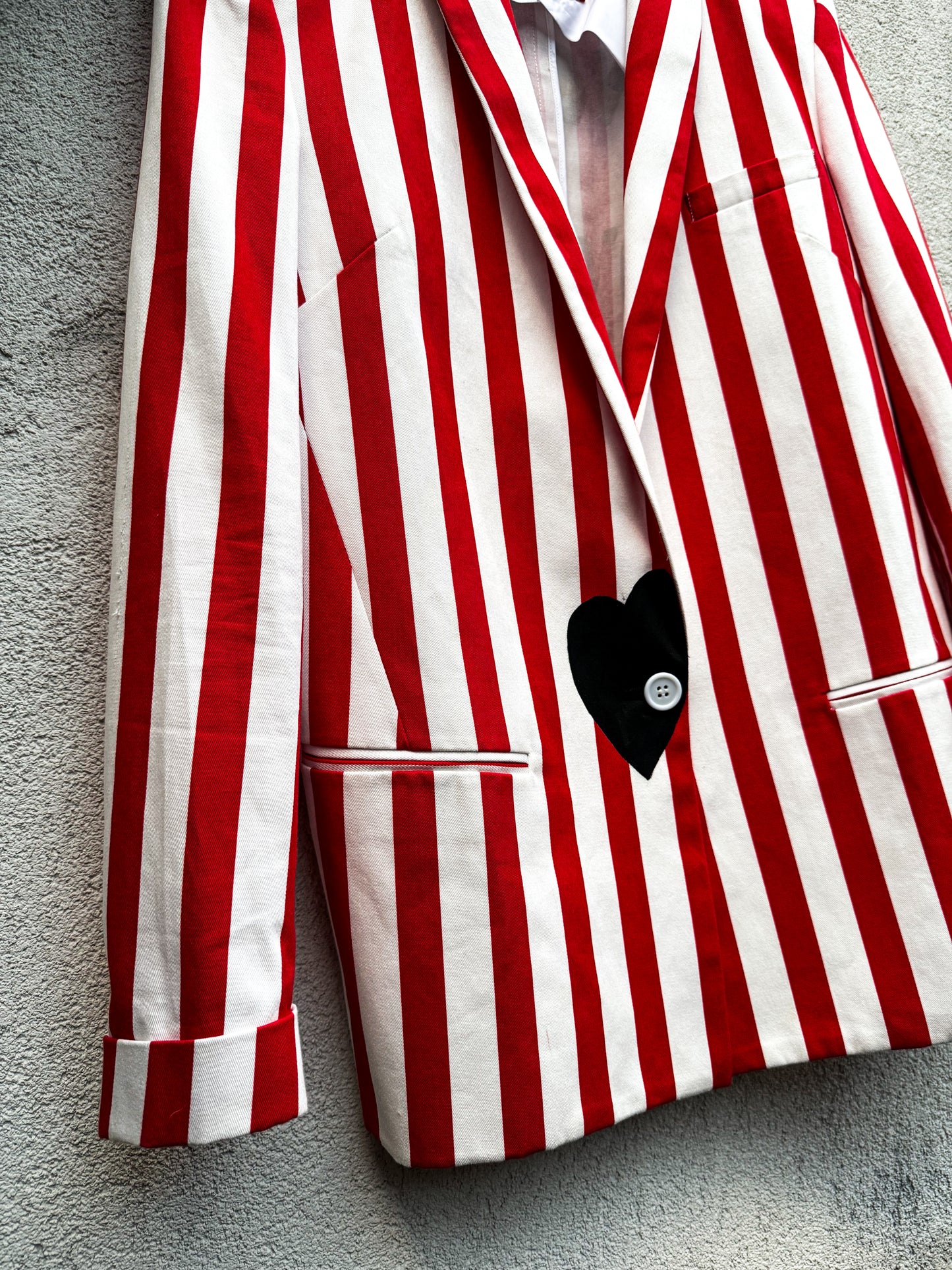 Blazer righe ‘Shakespeare’ handmade