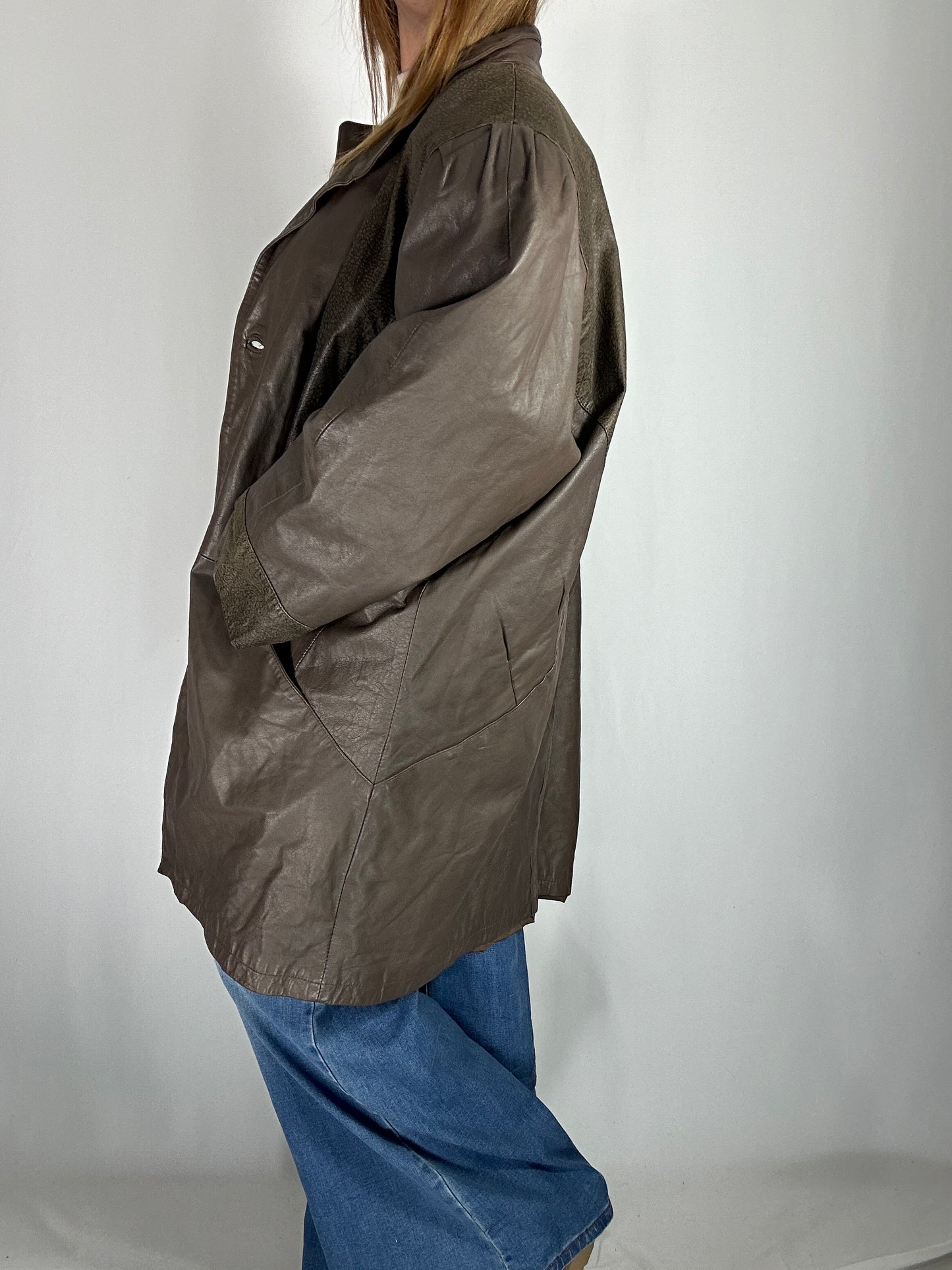 Giacca in pelle tg.L