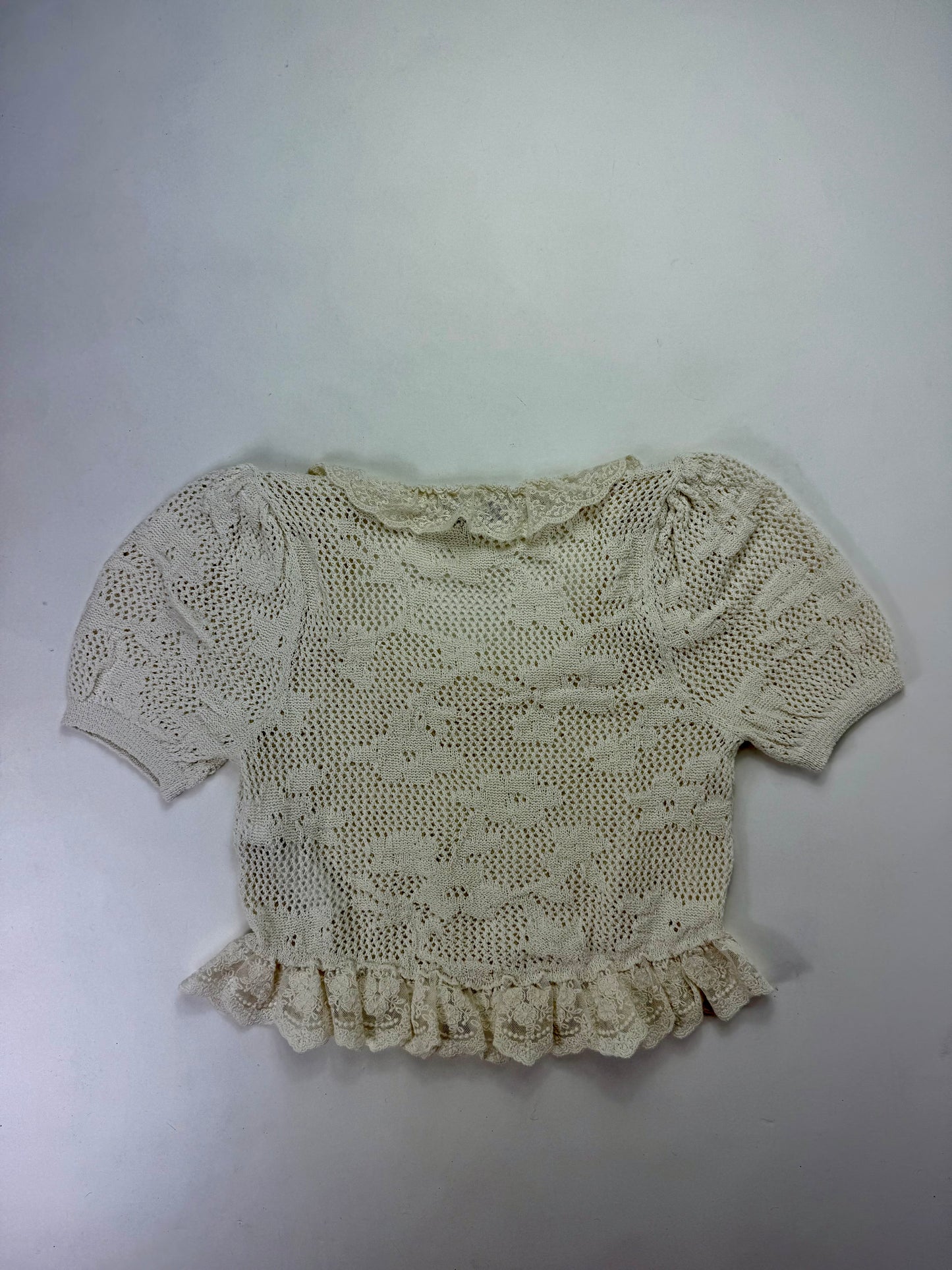 T-shirt uncinetto Zara tg.S