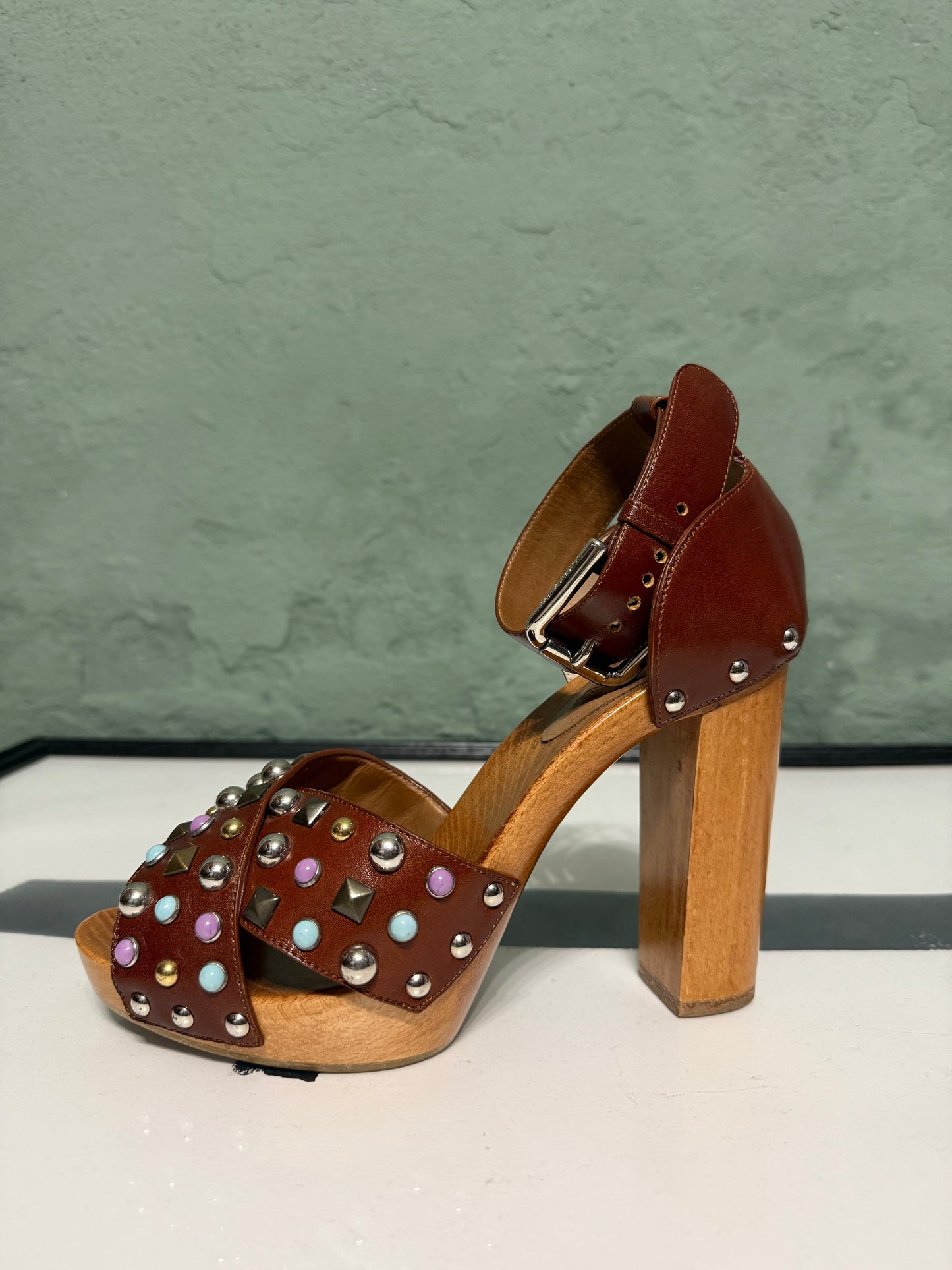 Sandalo borchie open toe Dolce & Gabbana n.38