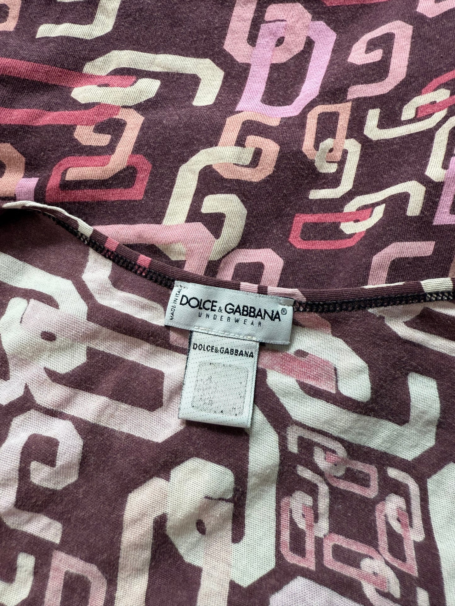 Top monogram Dolce & Gabbana tg.M