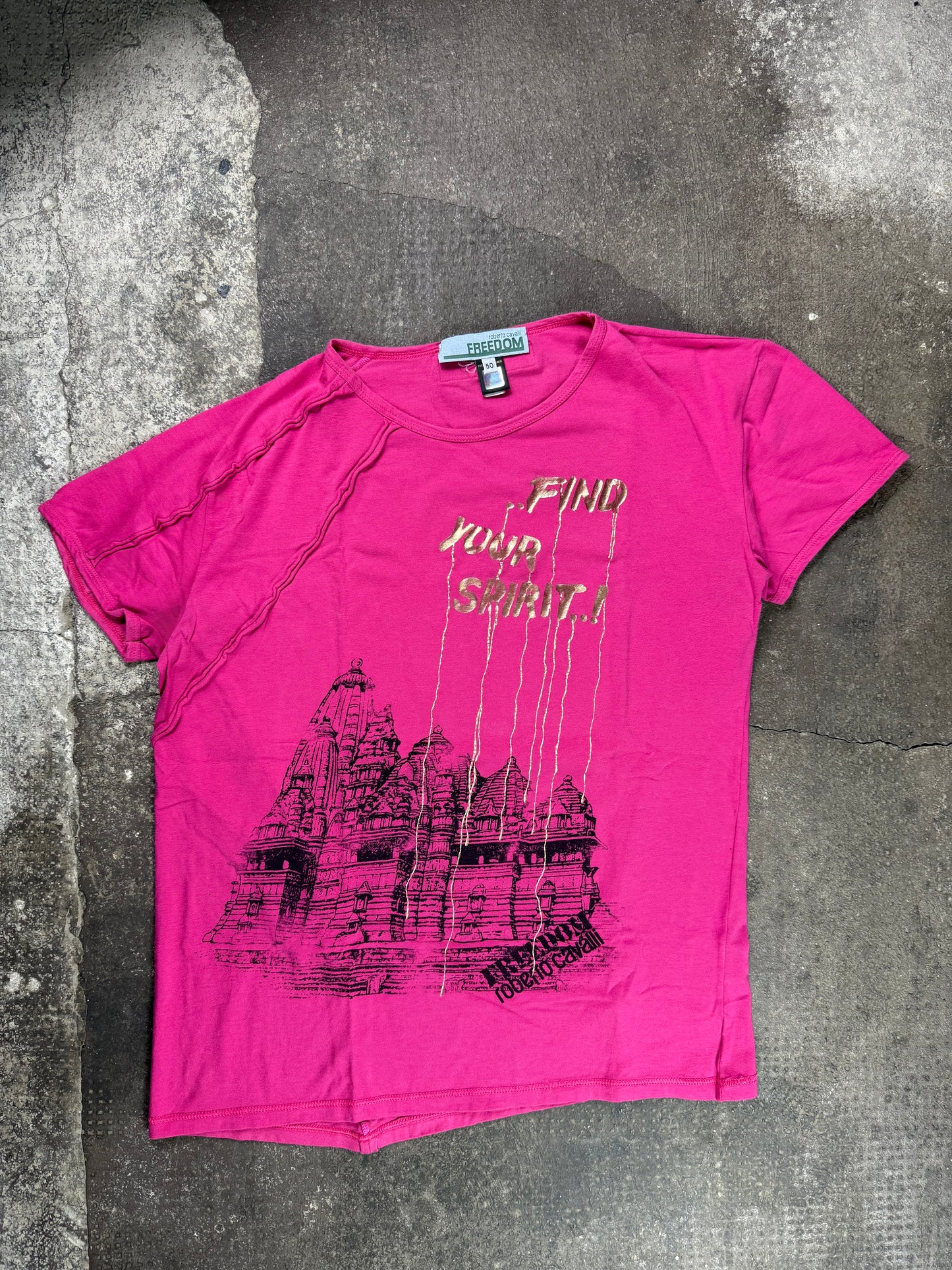 T-shirt stampa ‘Find your spirit’