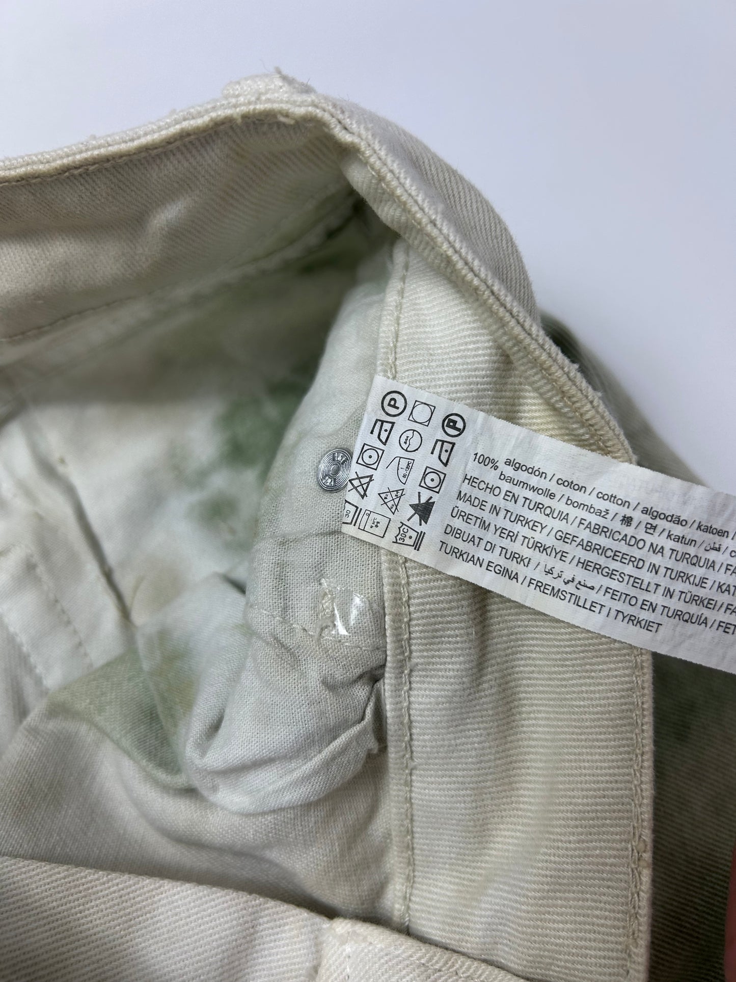 Jeans camo Pull & Bear tg.S