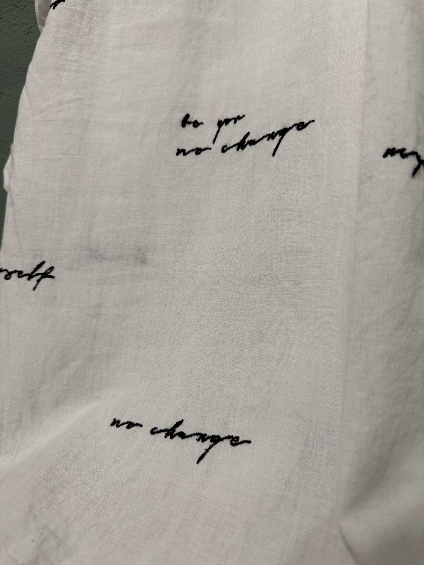 Camicia scritte tg.M