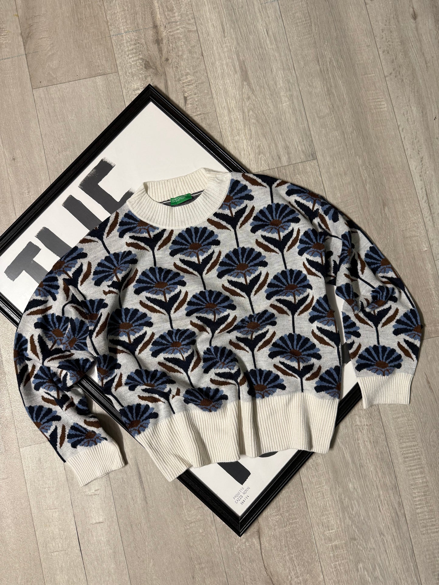 Maglione fantasia Benetton