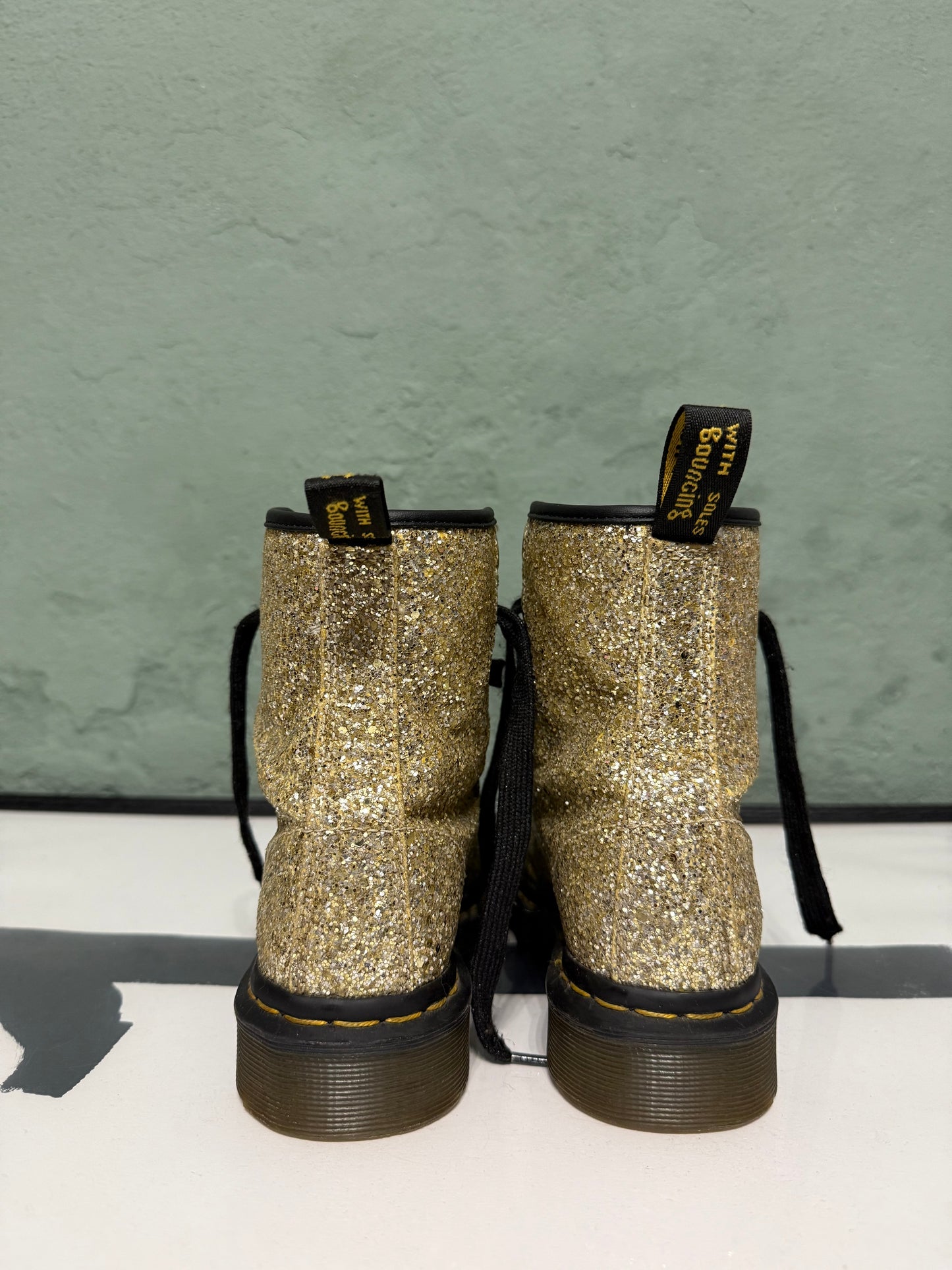 Anfibi Dr.Martens 1460 farrah glitter n.36