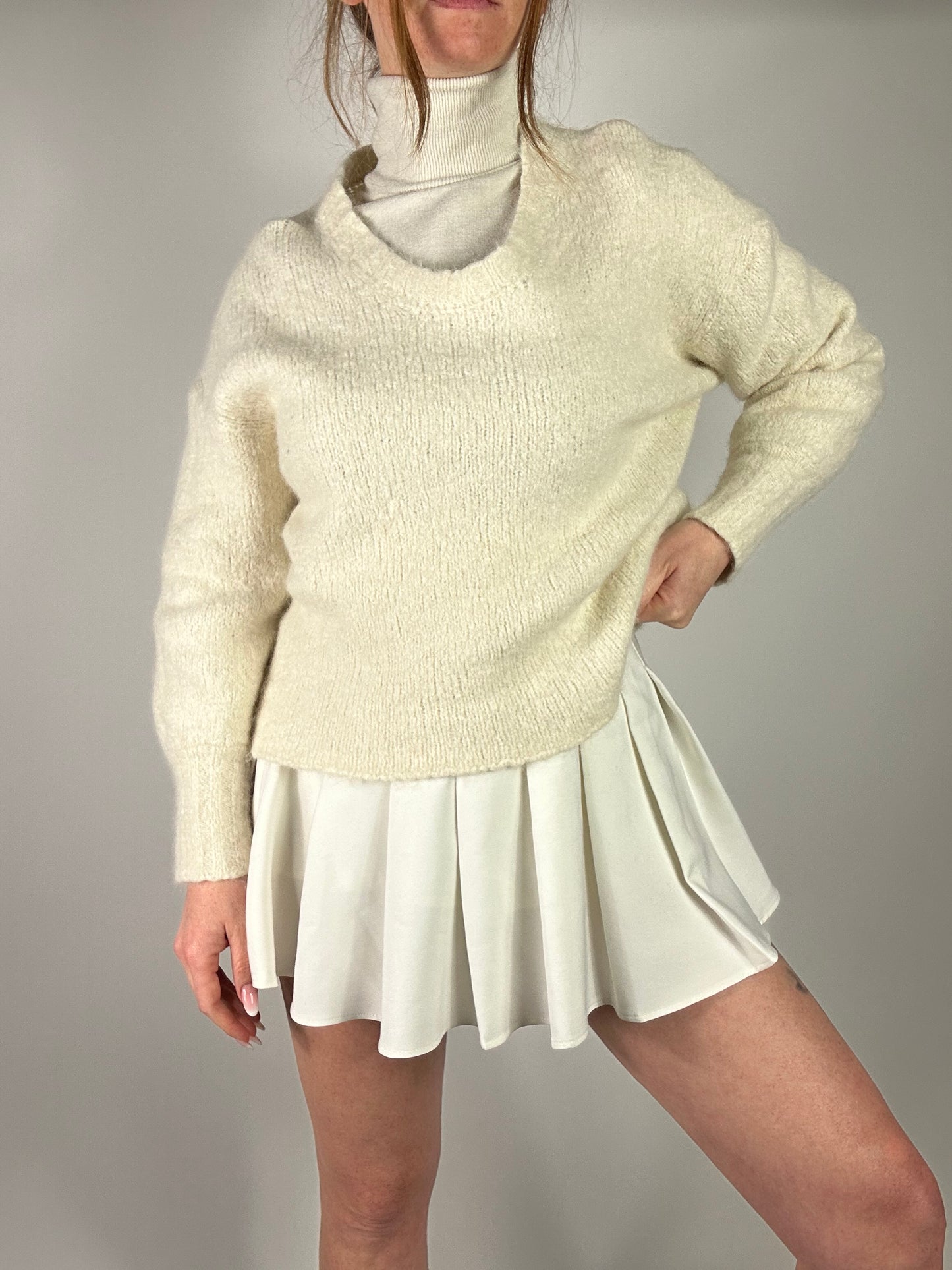 Maglione scollo V American Vintage tg.M/L