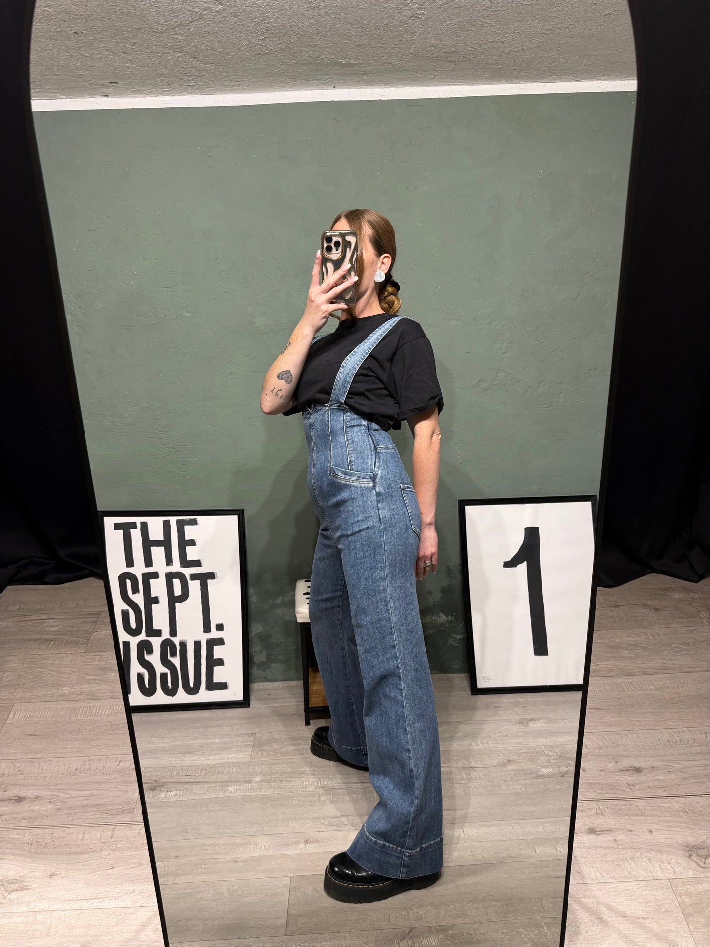 Salopette denim